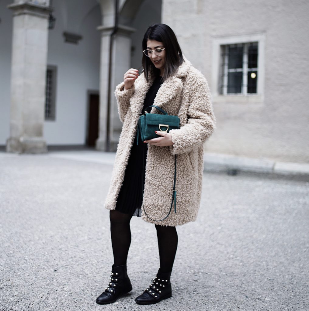 #Outfit: The Teddy Coat x Coccinelle Arlettis